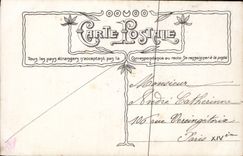 CPA Fantaisie Enfant Calendrier Bonne Annee 