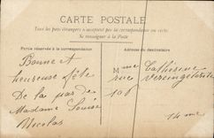 VINTAGE POSTCARD Fantaisie Merry Child Celebrates