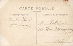 CPA Fantaisie Enfant Bonne Fete 