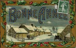 CPA Fantaisie Bonne Annee