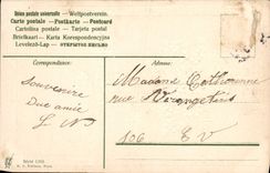 CPA Fantaisie Fleurs Bonne fete