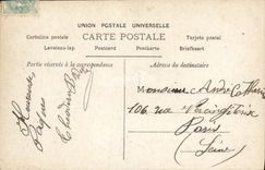 CPA Fantaisie Tu vois nous pourrons sans arriver en retard 