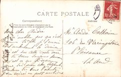 VINTAGE POSTCARD Fantasy Woman God and Fatherland