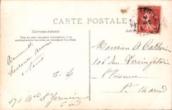 VINTAGE POSTCARD Fantasy Woman Faith Hope