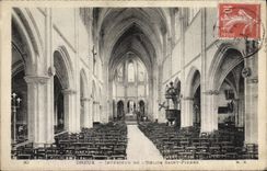CPA Dreux Interieur de l'Eglise Saint Pierre 