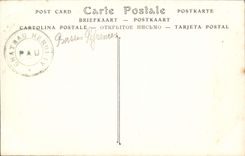 VINTAGE POSTCARD Castle of Pau Henri IV depending Sully