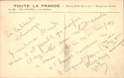 CPA Limousin Les Galetous Folklore