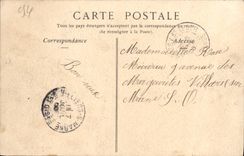 VINTAGE POSTCARD Holy Boissy Light Castle of the Barn