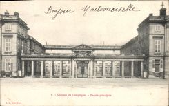 CPA Chateau de Compiegne Facade principale 