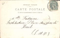 CPA Chateau de Compiegne Facade principale