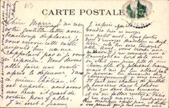VINTAGE POSTCARD Castle of Bort
