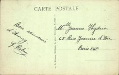 VINTAGE POSTCARD Auray the Holy District Goustan seen of the View-point