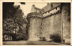 VINTAGE POSTCARD Nantes Castle of the Dukes of Brittany Tower of Bakery
