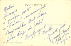 VINTAGE POSTCARD Young Alsatian Woman Alsace Folklore