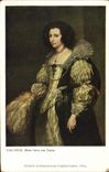VINTAGE POSTCARD Van Dyck Marie Shines vou Tassis