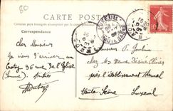 VINTAGE POSTCARD Crotoy furnace bridge Saint Pierre