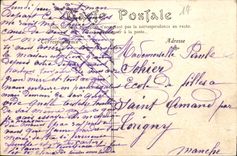 CPA Saint Germain de Livet Le Chateau cote est