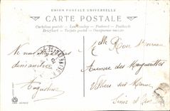 VINTAGE POSTCARD Fantasy Woman Laitiere