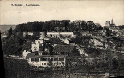 CPA Semur Les Remparts