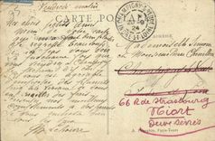 VINTAGE POSTCARD Paris the Town hall of the 11th District