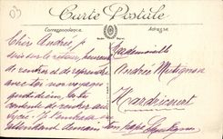 CPA Vichy Environs De La Route de Malavaux