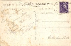 CPA Biarritz Le Rocher de la Vierge