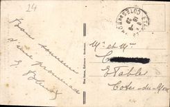 CPA Les Eyzies Capitate Prehistorique Entree de la grotte de Font de Gaume