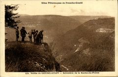 CPA Vallee de Consolation Belvedere de la Roche du Pretre