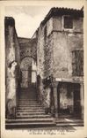 CPA Arles Sur Tech Vieille Maison et Escalier de L'Eglise