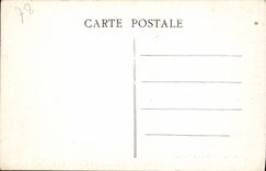 VINTAGE POSTCARD Abbey of Royal Port of the Fields Site of the old cemetery in the center of the cloister