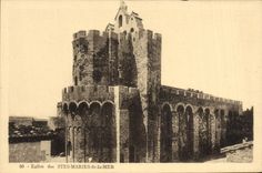 CPA Les Saintes Maries de la Mer Eglise