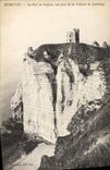 VINTAGE POSTCARD Etretat the Fort of Frefosse Seen from of the Small dry valley of Jombourg