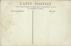 VINTAGE POSTCARD Etretat the Fort of Frefosse Seen from of the Small dry valley of Jombourg