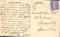 CPA Bordeaux La Porte Du Palais