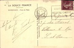 CPA Bordeaux La Porte Du Palais