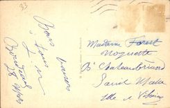 CPA Bordeaux Les ruines du palais Gallien