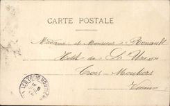 VINTAGE POSTCARD Fantasy Woman the pink of the fields