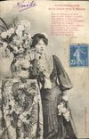 VINTAGE POSTCARD Commandements Of the Jeanne Fille has Marier Woman