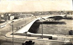 MODERN CARD Rouen the New Bridge Crow