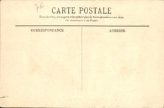 POSTAL Dieppe de la VENDIMIA el bulevar marítimo hacia los pescados de los pecadores del castillo