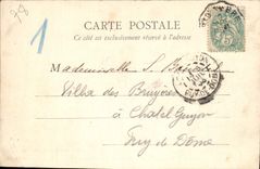 CPA Chateau de Rambouillet La Tour Francois 1er