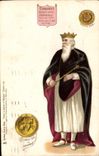 VINTAGE POSTCARD King Edward I