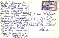 CPA Au Pays Marchois Folklore Fileuse Quenouille