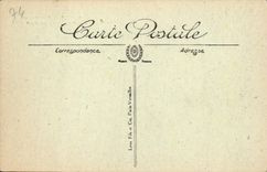 CPA Chamonix Vue Generale Le Mont Blanc et l'aiguille du Midi