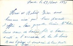 CPA Fantaisie Enfants Bonne Fete