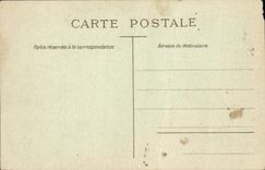 CPA Fantaisie Hirondelle Train 