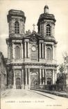 CPA Langres Cathedrale Le portail