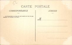 VINTAGE POSTCARD Langres Church Martin Saint