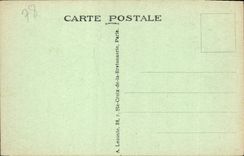 CPA Versailles L'Hopital Militaire Militaria