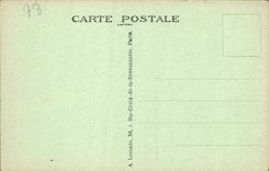 CPA Versailles L'Hopital Militaire Militaria